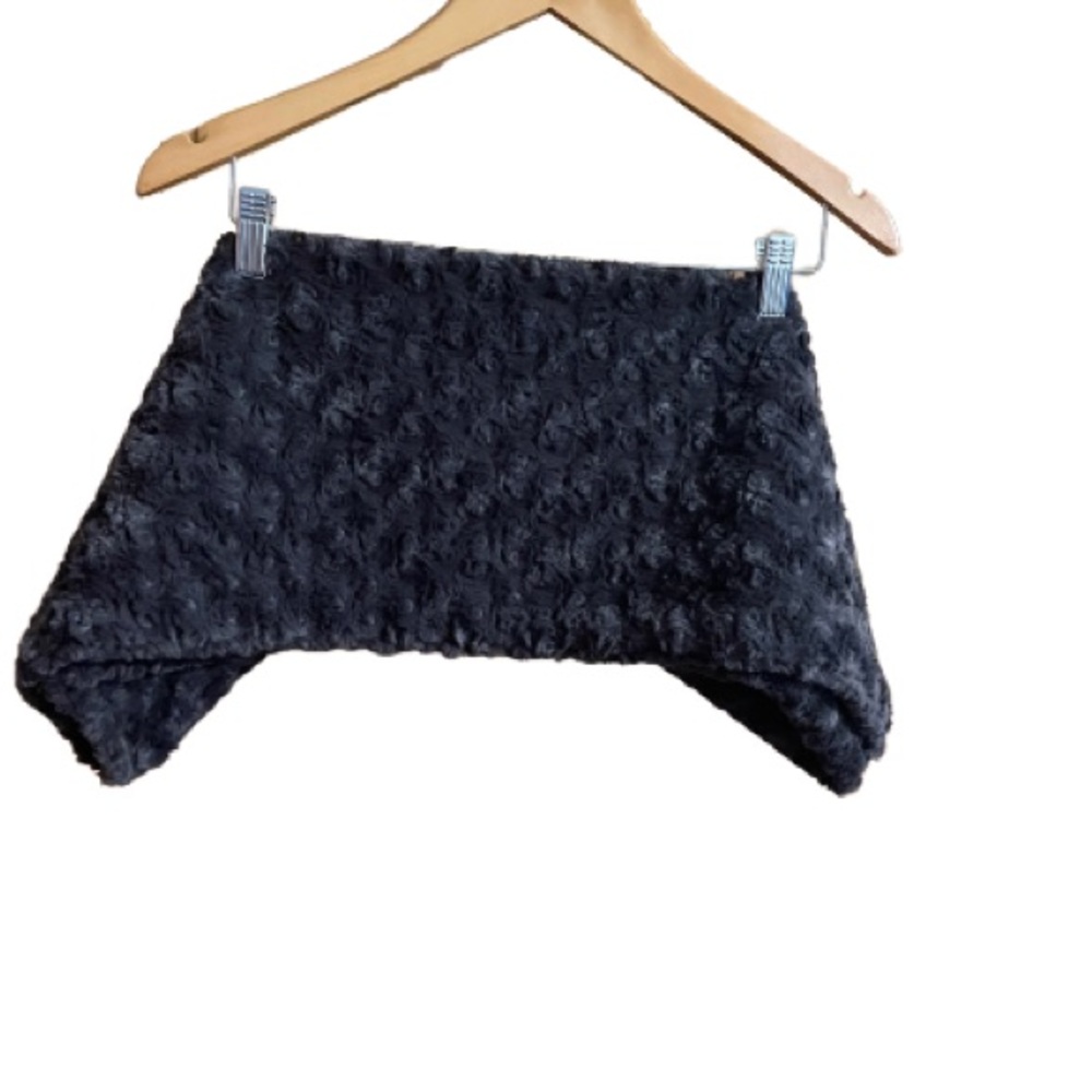 LOFT faux fur brown infinity scarf